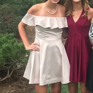 Champagne Homecoming Dress